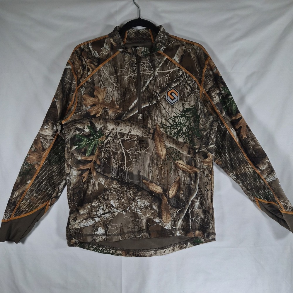 ScentLok Realtree Edge Hunting Camo Performance Jacket & Pants Set Men's Medium - Picture 3 of 16